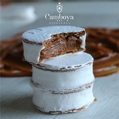 COMBO 1 - 2 CAJAS X 12 UNIDADES - CHOCOLATE SEMIAMARGO - MERENGUE ITALIANO RELLENO CON DULCE DE LECHE en internet