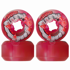 Roda OJ Wheels - DNA Curbsuckers Bloodsuckers Red Clear Swirl - 56mm