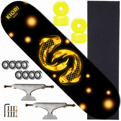 Skate Completo Profissional - Kiori Skates 8.0 - Koi Golden - comprar online