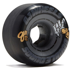 Roda OJ Wheels - 54mm Double Duro Black 101a/95a OJ Skateboard Wheels na internet