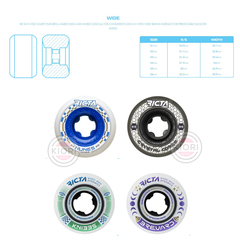 Ricta Knibbs Speedrings Wide Ricta Skateboard Wheels - 101a na internet