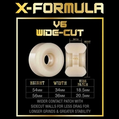 Roda Bones - X Formula 99X Deep Dish V6 Widecut 53mm na internet