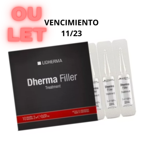 ///// oulet ///// Ampollas Lidherma Dherma Filler Treatment De 2ml 30+ Años (10 ampollas 2ml)