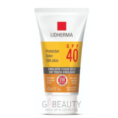 - Protector Solar Emulsión Factor 40 Toque Seco Lidherma 60g