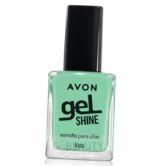 < avon Esmalte Gel Shine pastel jade garden 10ml