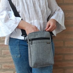Bandolera mini bag GRIS - tienda online