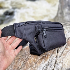 Riñonera cuatro bolsillos CORDURA BLACK - tienda online