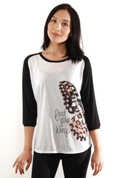 Blusa Manga 3/4 Find Your Wings
