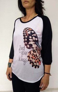 Blusa Manga 3/4 Find Your Wings - comprar online