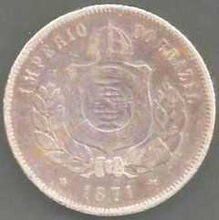 V016 IMPÉRIO - 200 RÉIS 1871