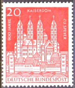 0366 .... ALEMANHA FEDERAL - 700 ANOS DE KAISERDOM - 20 Pf - 1961 - MINT