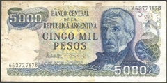 11040 ... ARGENTINA - 5.000 PESOS - SAN MARTIN