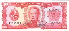 11336 URUGUAI - 100 PESOS 1971