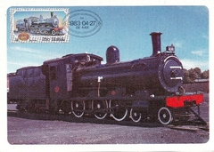 12750 .... AFRICA DO SUL - STOOMLOKOMOTIEWE 6 H - B 3 , 4 - 1983 ( 3 )