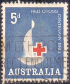 14646 ..... AUSTRALIA - CRUZ VERMELHA - 5 d. - 1963