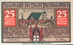 15256 ..... ALEMANHA - VERDEN - 2 5 PFENNIG 1923 - comprar online