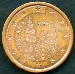 M1569 ESPANHA - 5 CENT DE EURO 1999