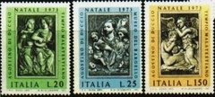 17276 .... ITÁLIA - NATAL - SERIE DE 1973 - MINT