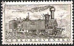 18073 ..... CHECOSLOVAQUIA - LOCOMOTIVA KLADNO 1855 - USADO