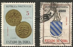 19009 ... INDIA PORTUGUESA - LOTE COM 2 SELOS.