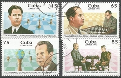 19624 .... XADREZ - CUBA - 75 ANIV. CAMPEAO MUNDIAL JOSE R. CAPABLANCA 1996