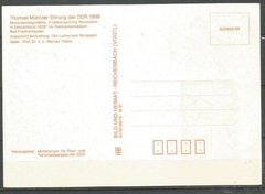 19888 ALEMANHA D D R - THOMAS MÜNTZER - 1989 - 22.8.89 - comprar online