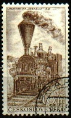 20538 CHECOSLOVAQUIA - LOCOMOTIVA ZBRASLAV 1846