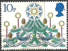 20650 NATAL - INGLATERRA - ÁRVORE DE NATAL - 10 p.