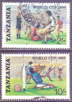 21578 ... TANZANIA - COPA DO MUNDO DE FUTEBOL 86