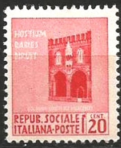 21642 ...... ITÁLIA - REPUB. SOCIALE ITALIANE - 20 CENT