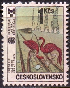 22328 CHECOSLOVÁQUIA - XI EXPOSIÇÃO DE BRATISLAVA - 1 Kcs