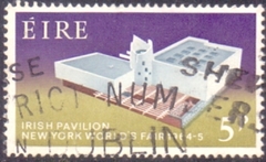 22863 .... IRLANDA - PAVILHÃO IRLANDES EM NOVA YORK - 1964/5 - USADO