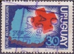 23058 URUGUAI - 75 ANOS CRUZ VERMELHA - 30$