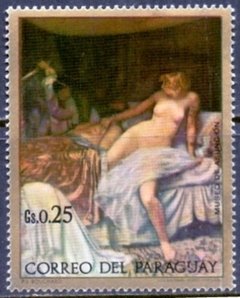 23507 PARAGUAI - PINTURA DO MUSEU DE ASSUNÇÃO - 0,25 Gs . - MINT