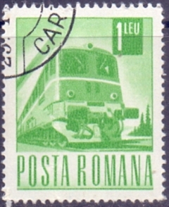 24003         FERROVIA  -   ROMÊNIA   -    LOCOMOTIVA  -  USADA