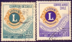 24376 ........... CHILE - LIONS CLUBE INTERNACIONAL - 1967 - SERIE USADA