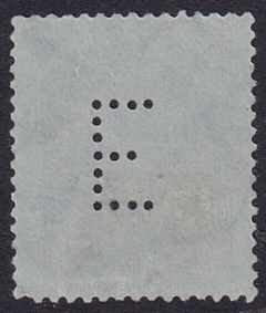 2491 .... PERFINS - " E " - 5 Pf - 1912 - ALEMANHA - SELO DE SERVIÇO - comprar online