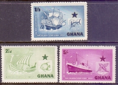 24930 GHANA - EMBARCAÇÕES - SERIE