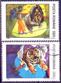 25138 ROMENIA - CIRCO - 1994 - USADOS