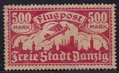 2517 .... DANZIG - FLUGPOST - 5 0 0 M A R K - 1 9 2 3