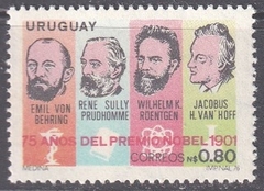 25545 .... URUGUAI - GANHADORES DO PREMIO NOBEL 1901 - 0,80