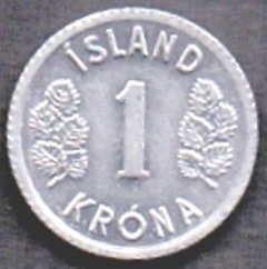 M2606 ISLÂNDIA - 1 KRONA 1976 - ALUMÍNIO - comprar online