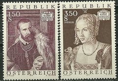 26861 AUSTRIA - LOTE COM 2 SELOS A. PLICH 1971