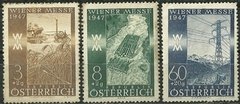 26867 AUSTRIA - WIENER MESSE 1947 - LOTE COM 3 SELOS