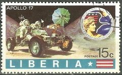 27862 LIBERIA - APOLLO 17 - 15C