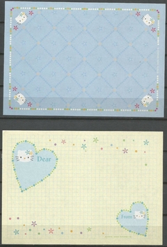 290 PAPEL DE CARTA - HELLO KITTY WORKS 2000