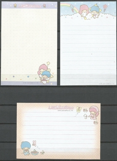 294 PAPEL DE CARTA - LITTLE TWIN STARS 2002 SANRIO