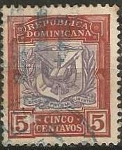 31409  DOMINICANA - 5 CENTAVOS BRASAO