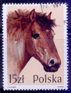 32367 ... POLONIA - CAVALOS DE RAÇA - 15 ZTL - 1989