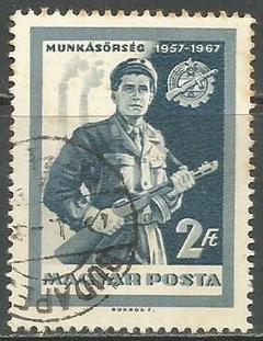 32542 .... HUNGRIA - SOLDADO DO EXERCITO HUNGARO - 2 Ft - 1964